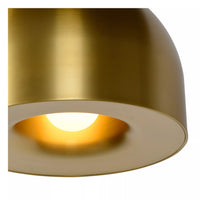 Lucide AKRON LED pendellampe E27 50W mat guld aluminium 60mm