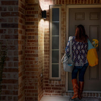 Ledvance ENDURA BEAM Væg UpDown Lampe GU10, 2x35W, IP44 Udendørs Overflademontering, Mørkegrå Aluminium