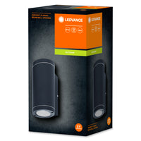 Ledvance ENDURA BEAM Væg UpDown Lampe GU10, 2x35W, IP44 Udendørs Overflademontering, Mørkegrå Aluminium