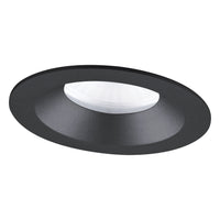 Ledvance fire rated recessed LED spotlight 8W 3000K dimmable IP65 Black 90CRI 36° beam