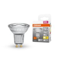 Ledvance LED Spot GU10 2.6W 2700K 230 lumens 36° Silver Ceiling or Wall Mounted IP20