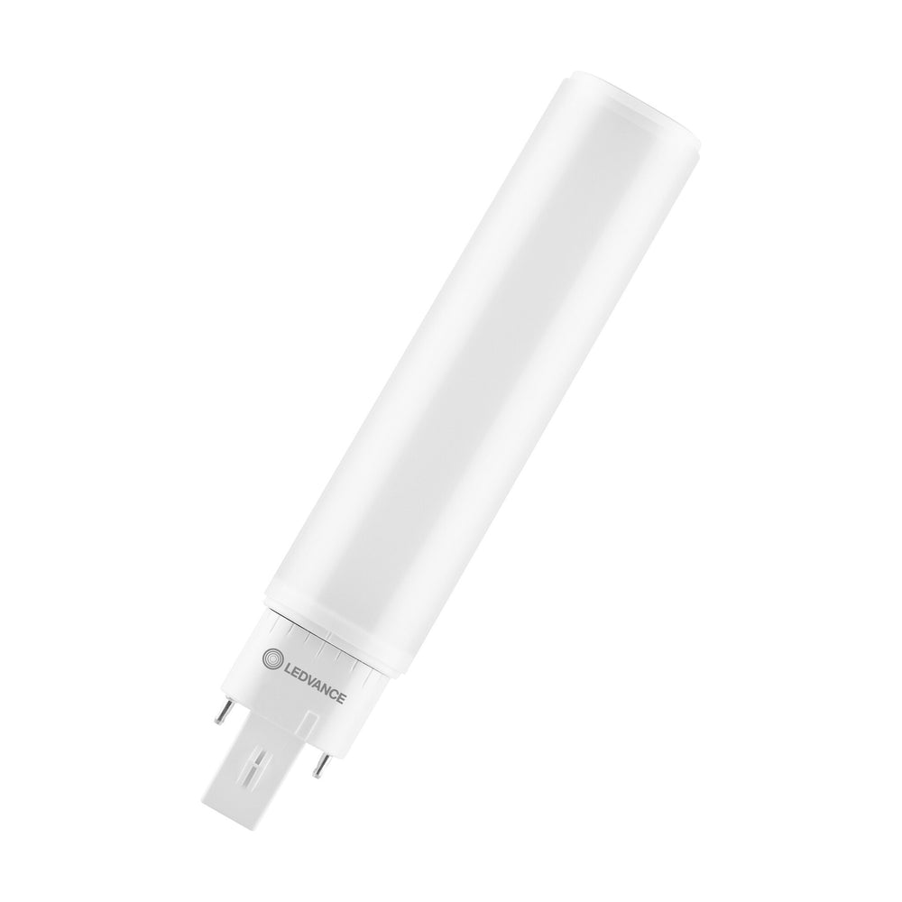 10W LED PLC Dulux D/E G24Q-3 pære, 3000K 990 lumen, 1521 lm, erstatter 26W