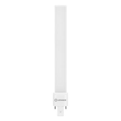 Dulux S LED 6W - 3000K varm hvid, erstatter 1250W, 1521 brugbare lumen, 120° strålevinkel, Philips chip