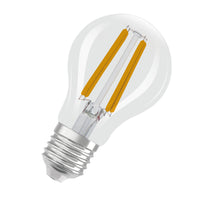 Ledvance LED Classic A E27 Warm White 2700K 3.8W dimmable clear bulb 806 lumens 220-240V IP20 50000h