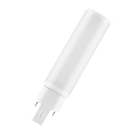 led pl-c dulux hf & ac mains v 6w 600 nyttige lumen 3000k g24q-1 erstatter 13w