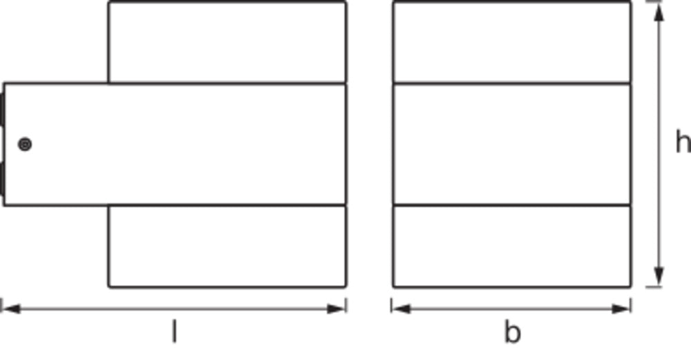 Ledvance ENDURA Style UpDown Puck LED Væglampe 13W 3000K 980 lumen IP44 Mørkegrå Udendørs