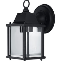 Ledvance ENDURA Classic Lantern Square S E27 udendørs væglampe Sort IP43 støbt aluminium