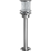 Ledvance ENDURA Classic Stolpe 55cm E27 udendørs lampe i rustfrit stål IP44 med glasdiffusor