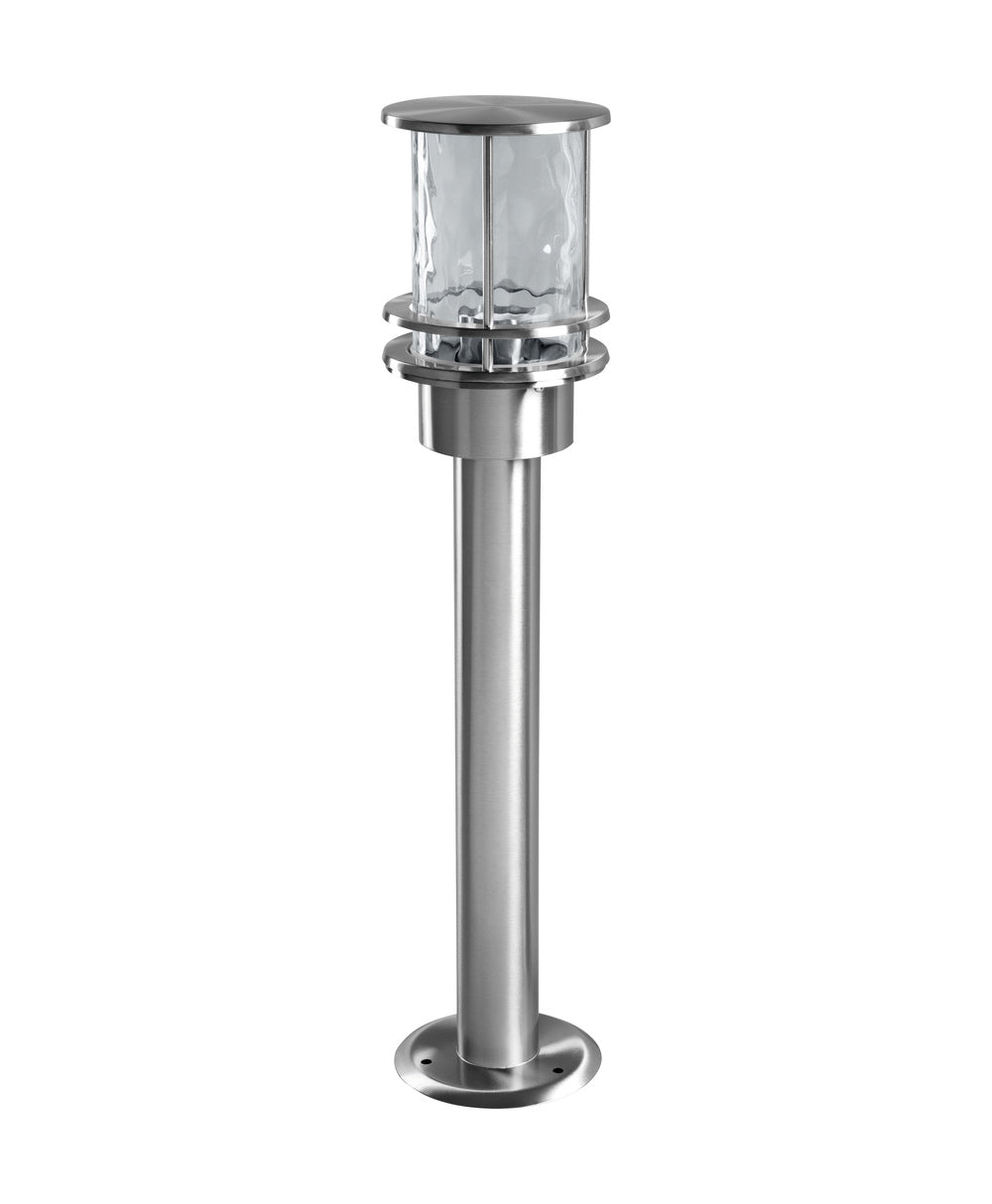 Ledvance ENDURA Classic Stolpe 55cm E27 udendørs lampe i rustfrit stål IP44 med glasdiffusor