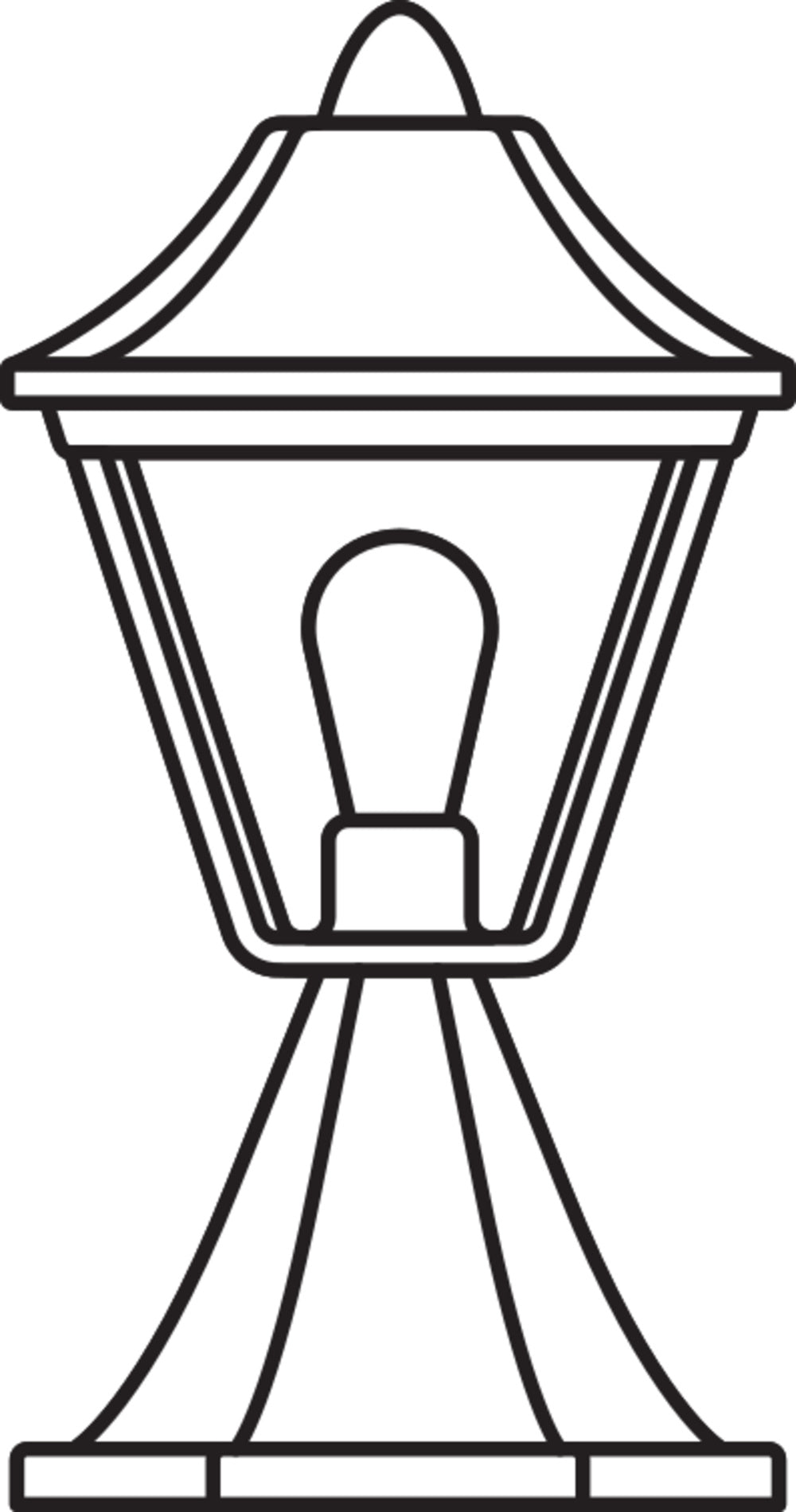 Ledvance ENDURA Classic Tradition 33cm Udendørs Lanterne E27 Sort/Guld IP44 Trykstøbt Aluminium