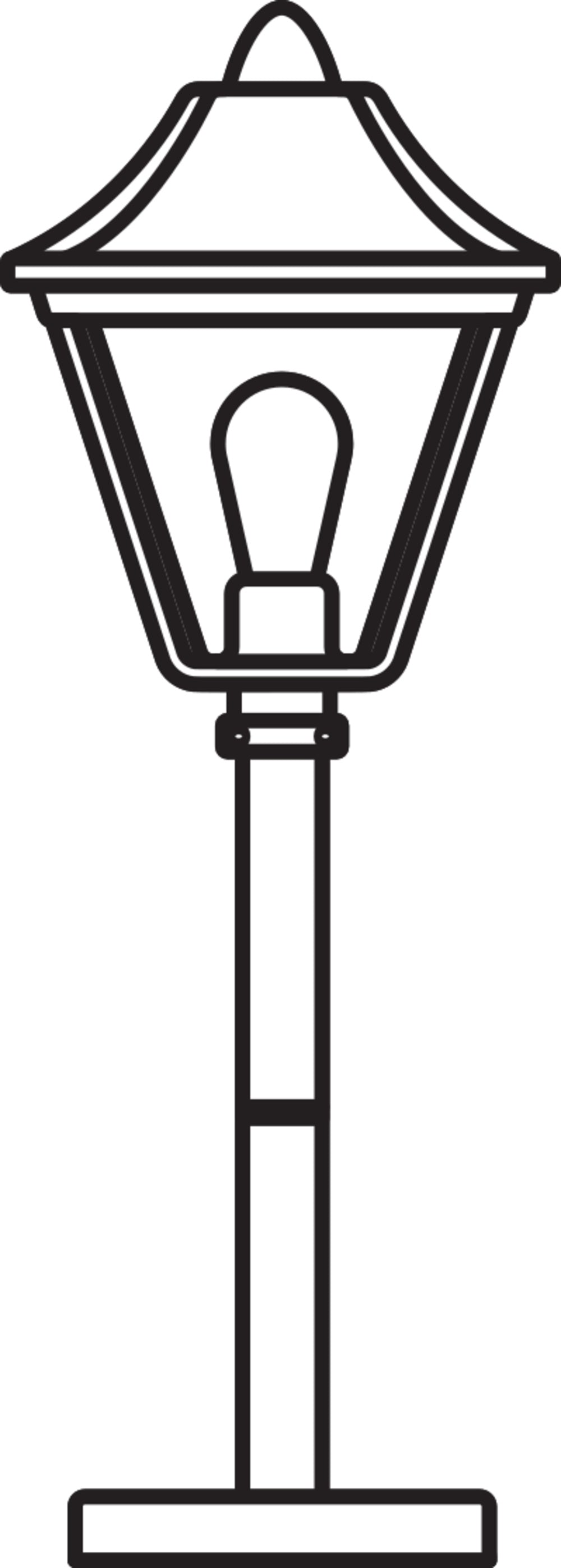 Ledvance ENDURA Classic Tradition udendørs gulvlanterne E27 Sort/Guld IP44 aluminium 1000mm