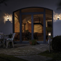 Ledvance ENDURA Classic Post 55cm E27 outdoor stainless steel lamp IP44 with glass diffuser