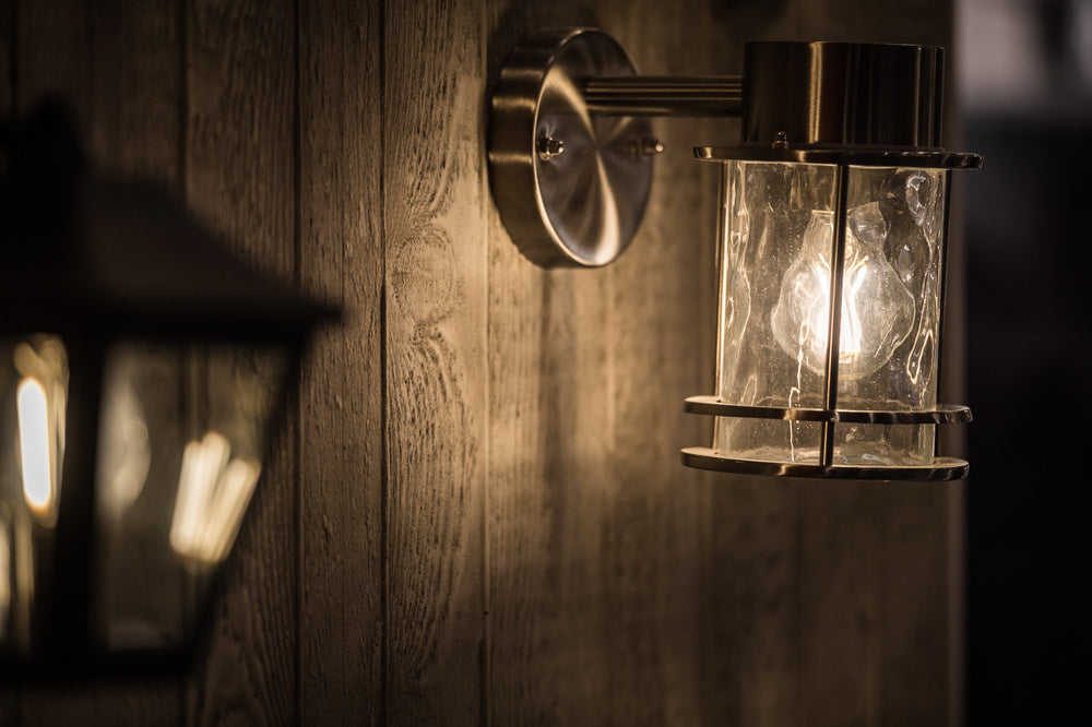 Ledvance ENDURA Classic Post Down E27 udendørs væglampe Rustfrit stål Glas IP44 220-240V 60W maks