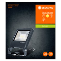 Ledvance ENDURA Garden Flood Spike LED Outdoor Light 20W 3000K 1700 lumens IP65 Dark Gray