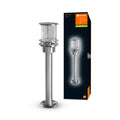 Ledvance ENDURA Classic Stolpe 55cm E27 udendørs lampe i rustfrit stål IP44 med glasdiffusor