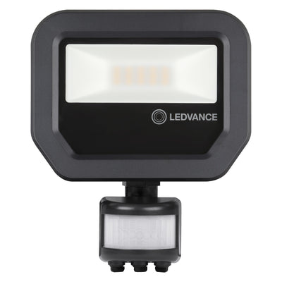 Tsong LED projektør sensor gen 3 sort 8W 1200 lumen 100° 840 køligt hvid IP66