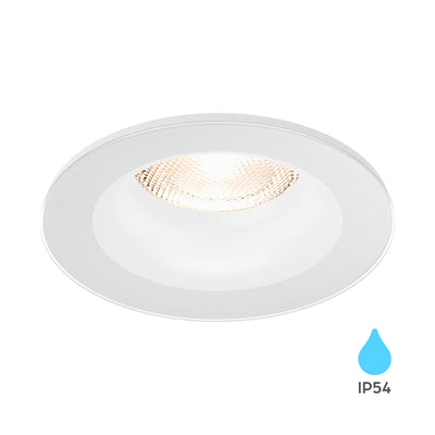 Braytron GU10 indbygget spotlight 35W hvid IP54 indendørs belysning