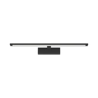 Braytron 12W LED spejllampe, 900 lumen, 3-i-1 CCT, IP44, sort aluminium, 600 mm længde