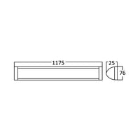 Braytron LED armatur 35W 6500K 3600 lumen IP40 220-240V Hvid 1175mm koldhvid indendørs belysning