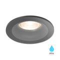 Braytron LED indbygget spotlight 7W IP54 Aluminium Sort 89mm udskæring 70mm indendørs belysning