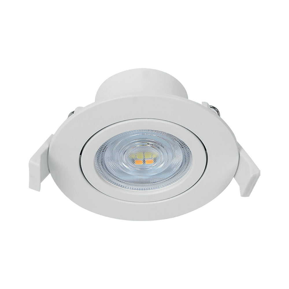 Braytron LED Spotlys 7W 220-240V 3-i-1 CCT Dæmpbar Rund Hvid IP20 630 lumen 38° Lysvinkel