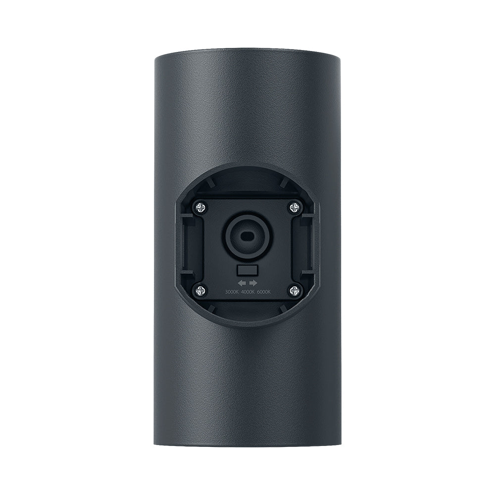 Braytron LED wall light 2x9W 3-in-1 CCT 1780 lumens Grey IP65 IK08 outdoor lighting