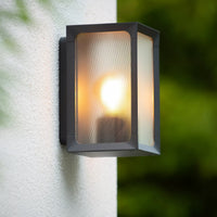 Lucide LED udendørs væglampe bur med E27 fatning og IP44 klassificering