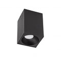 Spectrum LED loftspot Cube Sort 95x95x138mm påbygning 230V hus excl. LED spot