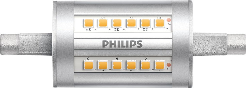 Philips CorePro LEDlinear R7S 78mm 7.5W 950 lumen 3000K ikke-dæmpbar LED pære varm hvid