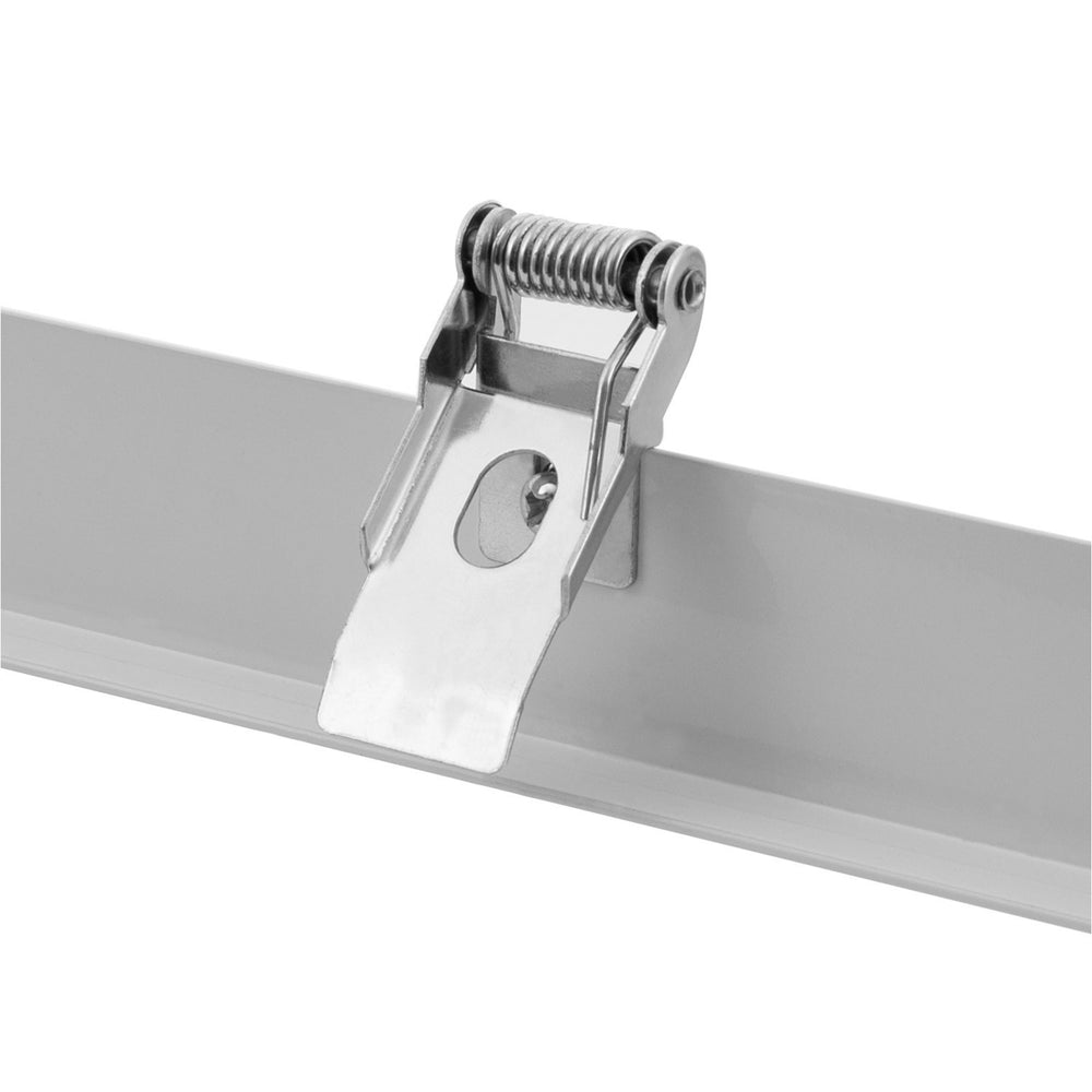LED panel 60x60cm med hvid ramme, IP20, 220-240V AC, 613x613mm