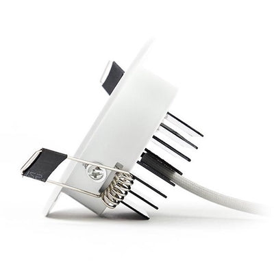 LCB LED indbygget spot 3W vippbar 4000K Philips chip 220-240V IP20 dæmpbar CE RoHS