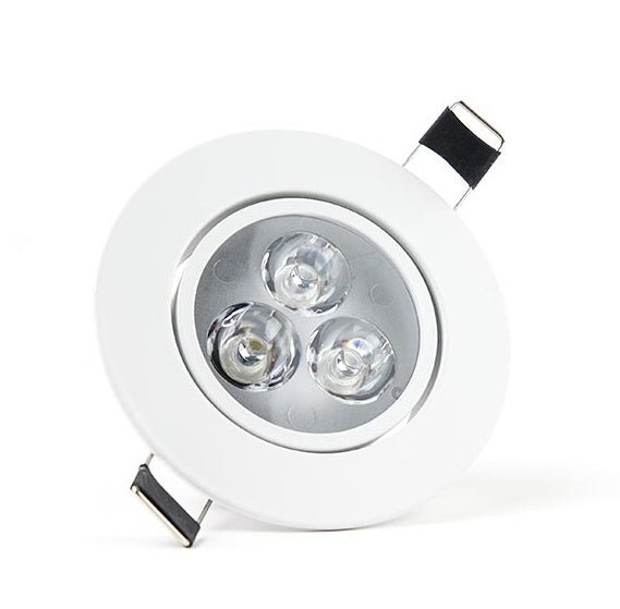 LED indbygningsspot 3000K 10.5W erstatter 1250W med Philips-chip