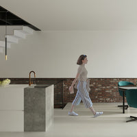 Sollux Lighting LED pendant lamp black gold 3 x G9 fitting
