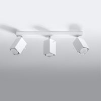 Sollux Lighting LED plafondspot white merida 3x GU10 socket 50W 220-240V