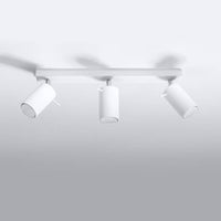 Sollux Lighting LED plafondspot white RING with 3 x GU10 fitting