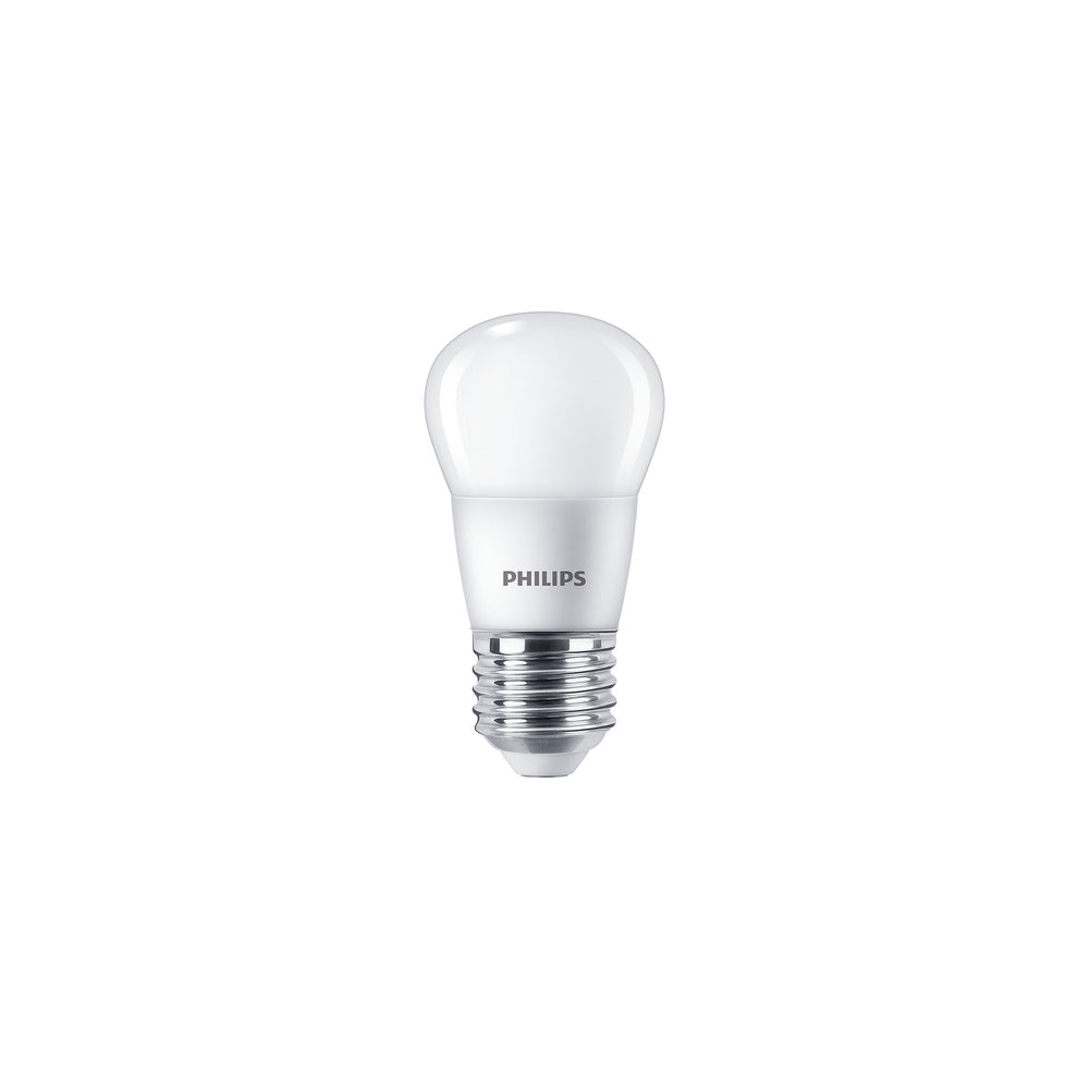 Philips CorePro LED pære 2.8W E27 2700K Varm Hvid 250 lumen P45 mat ikke dæmpbar