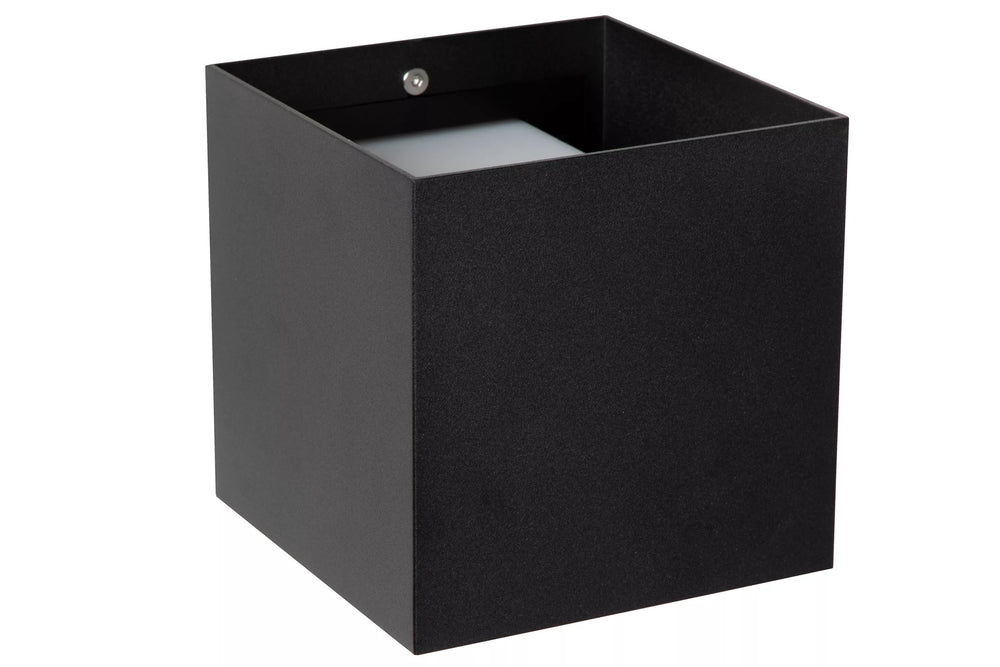 Lucide EXETER udendørs væglampe Sort E27 fatning IP54 aluminiumshus holdbart design