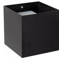 Lucide LED outdoor wall lamp exeter black E27 IP54 220V 50W flicker-free