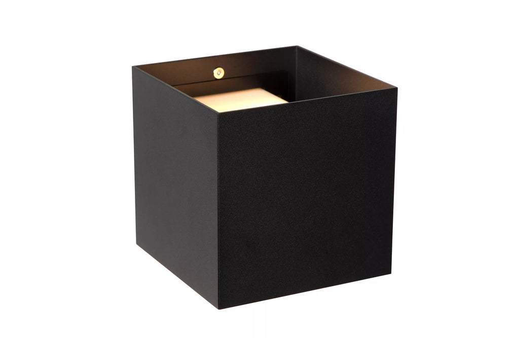 Lucide EXETER udendørs væglampe Sort E27 fatning IP54 aluminiumshus holdbart design