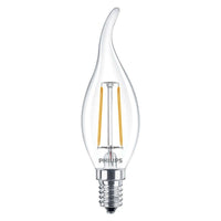 Philips CorePro LED lyslys E14 filamentpære 250 lumen 2700K ikke-dæmpbar klar finish