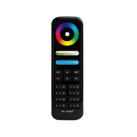 tsong rgb+cct remote control 8 groups black - ip20 ce rohs certified 220-240v ac