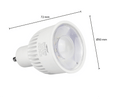 LED-spot GU10 6W 550 lumen RGB+CCT MIBOXER dæmpbart lys