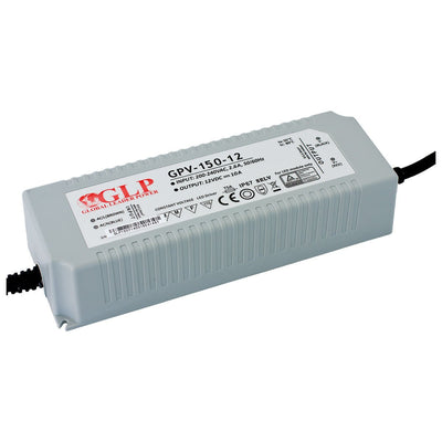 GLP LED-strømforsyning 24V 150W 6.25A IP67 vandtæt