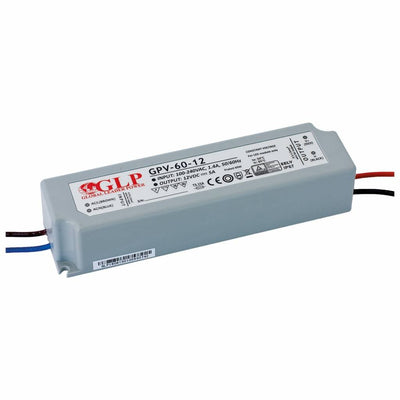 Glp led strømforsyning 12v 60w 5a til led belysning ip67 vandtæt
