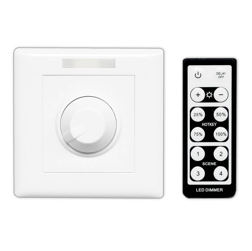 LCB 1-10V dæmper 800W med fjernbetjening til LED-paneler, IP20, 220-240V AC