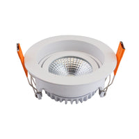 LCB LED indbygget spotlight 95mm IP65 hvid 5W 420 lumen 2700K varm hvid