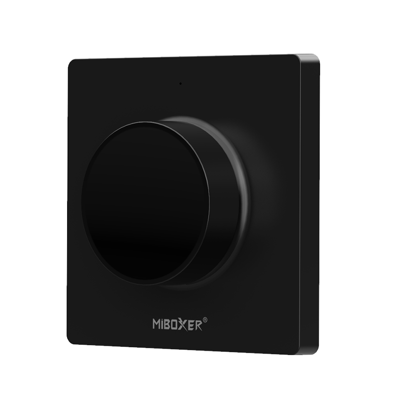 Tsong trådløs CCT dæmper vægkontrol sort 220-240V AC kompatibel