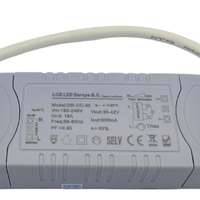 Dæmpbar LED-driver triac fase skæring 27-42V til 25W LED-panel