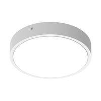 LED bulkhead rund 250P, 10.5W, 1220 lumen, 3000K/4000K skiftbar CCT, IK10, Hvid aluminiums hus