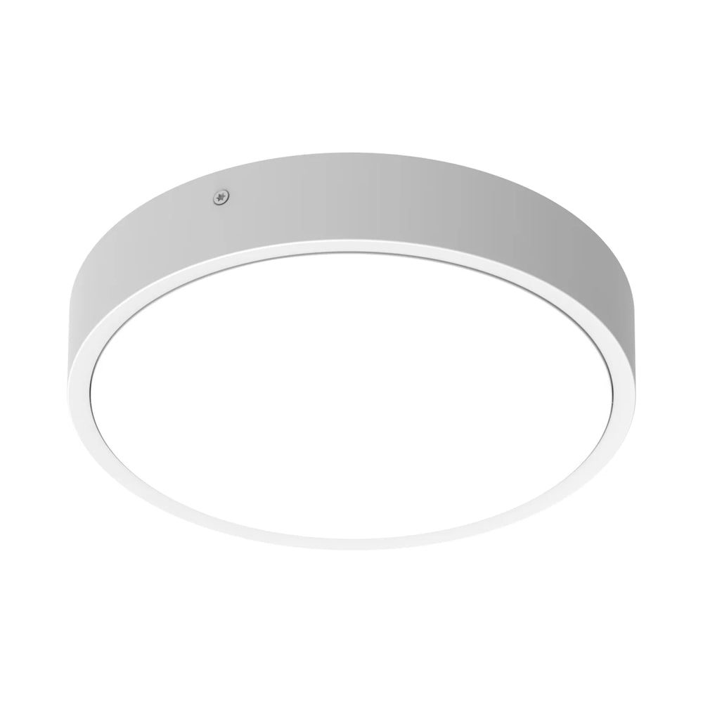 LED bulkhead rund 250P, 10.5W, 1220 lumen, 3000K/4000K skiftbar CCT, IK10, Hvid aluminiums hus